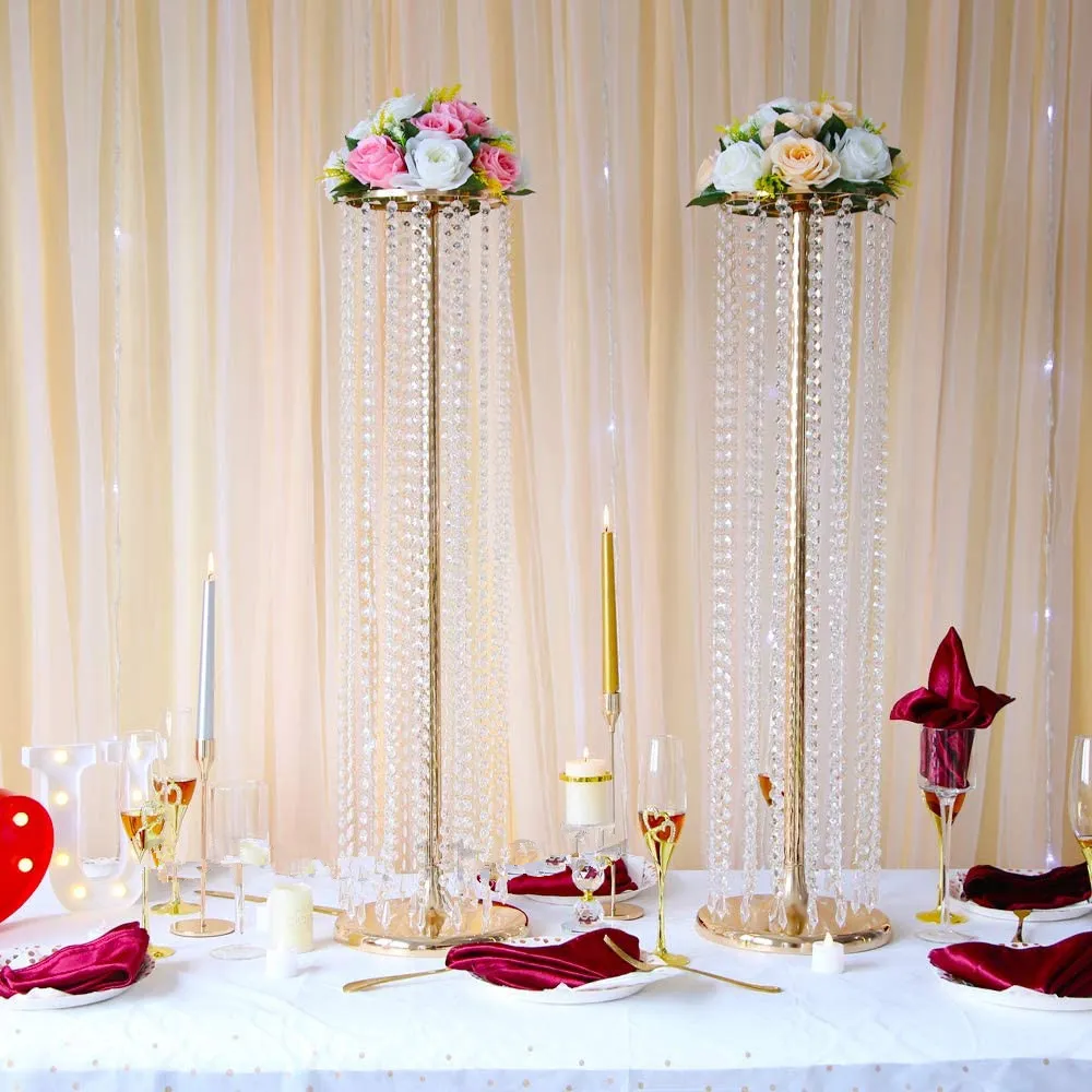 Ahorra a lo Grande en Compras al por Mayor de Centros De Mesa De Cristal De  Soporte Elegante Soporte De Flores De Cristal Para Centros De Mesa De Boda  ..., image size:1000x1000
