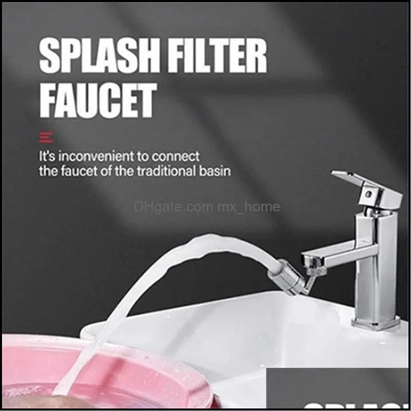 Universal Splash Filter Faucet Bathroom Faucet Replacement Filter Faucet Bibcocks Kitchen Tool Tap for Water Filter IIA707