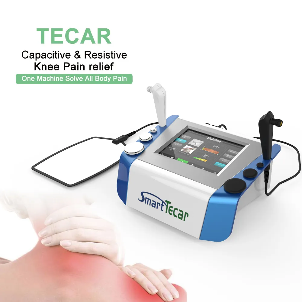 Gadget per la salute Tecarterapia Diatermia Capacitiva Cet Ret Radiofrequenza monopolare Smart Tecar Perdita di peso Sollievo dal dolore Macchina a bassa intensità