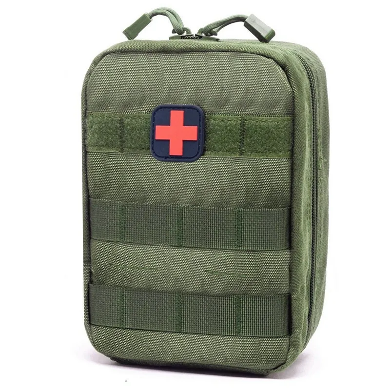 Sac vide pour Kits d'urgence, Kit de premiers soins médicaux tactiques, sac de taille, Camping en plein air, randonnée voyage, pochette Molle tactique, Mini