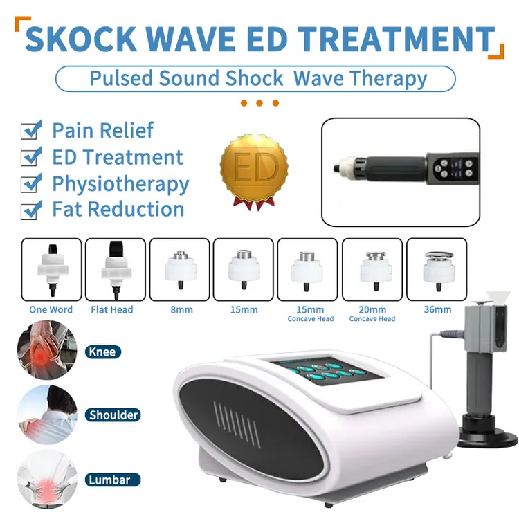 Shockwave Dispositif de thérapie par ondes de choc basse fréquence équipement électromagnétique pour ED