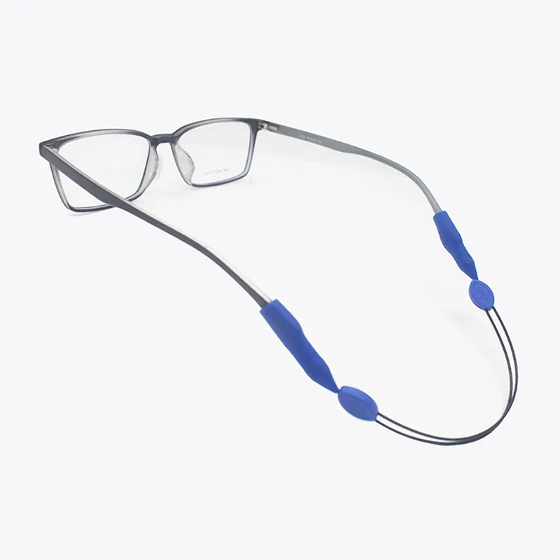 Drop-proof Eyeglasses Accessories Glasses Strap Sports Non-slip Sleeve Anti-slip Cover Adjustable Glasses Lanyard for Different Size Leg ZL1132