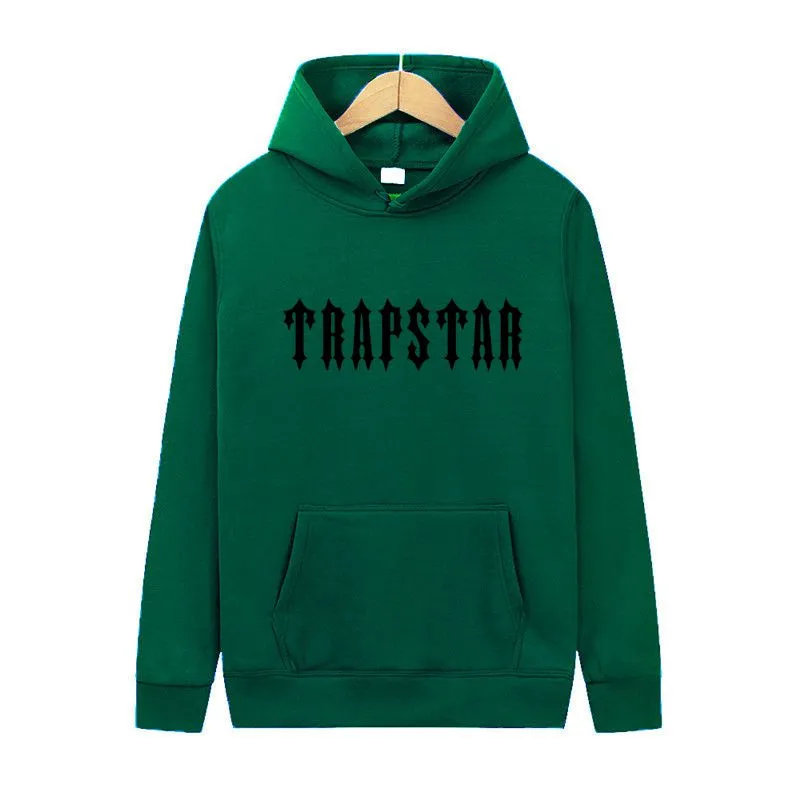Green trapstar hoodie sale