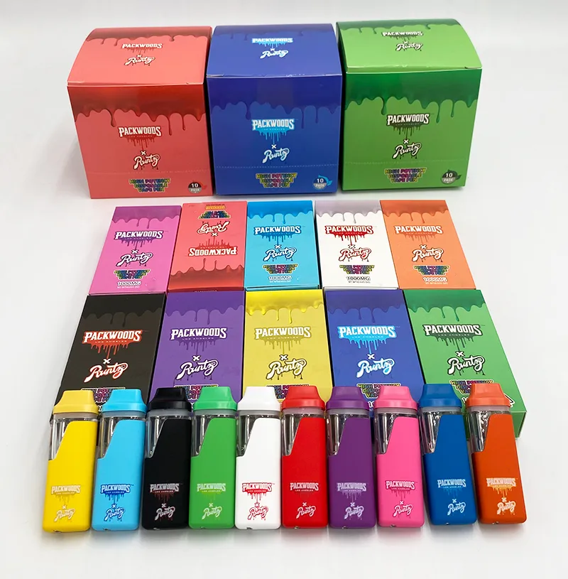 サンプルパックウッドx Runtz Packwood使い捨てベイプペン1mlポッド380mah充電式バッテリー空の蒸気を¥502 | DHgate