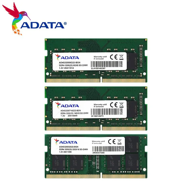 RAMS DDR4 3200 laptopgeheugen 32 GB RAM 16GB Notebook 8GB voor laptoprams