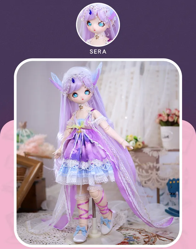 Dream Fairy 1/4 BJD Anime Style 16 Polegadas Doll Junta De Bola Conjunto  Completo, Incluindo Roupas De Roupas Kawaii Para Meninas MSD 220505 De  $398,02