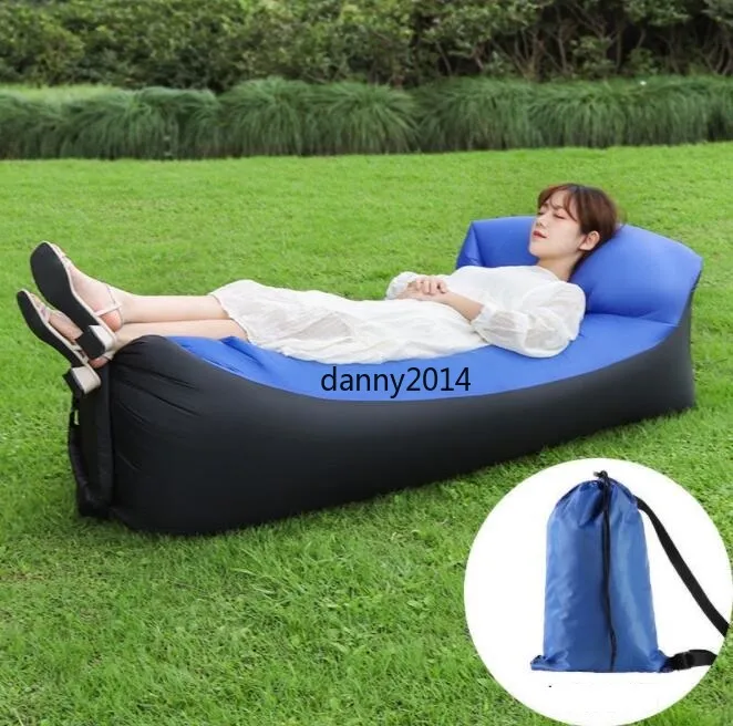 Inflatable air hammock outlet