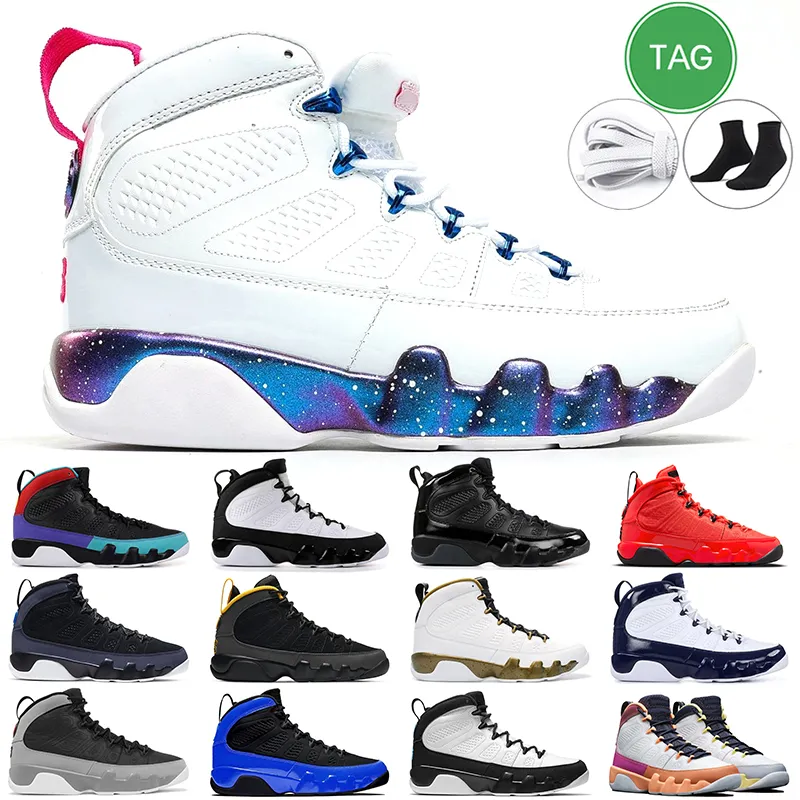 chaussures de basket-ball pour hommes 9s 9 rétro Chili UNC Racer Blue University Gold Black Dream It Gym Red baskets de sport pour hommes