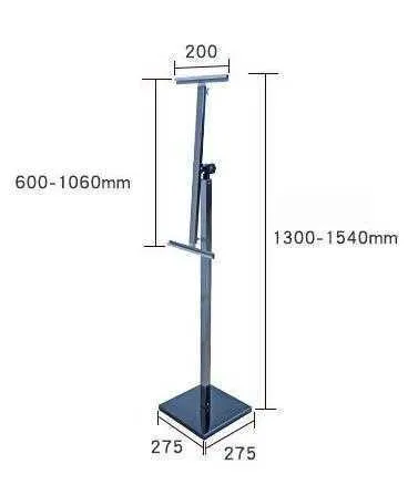 Lutande affisch ram golv konst utställning banner rack annons affisch brädhållare bröllopsfoto display stativ metall golvskylt fäste