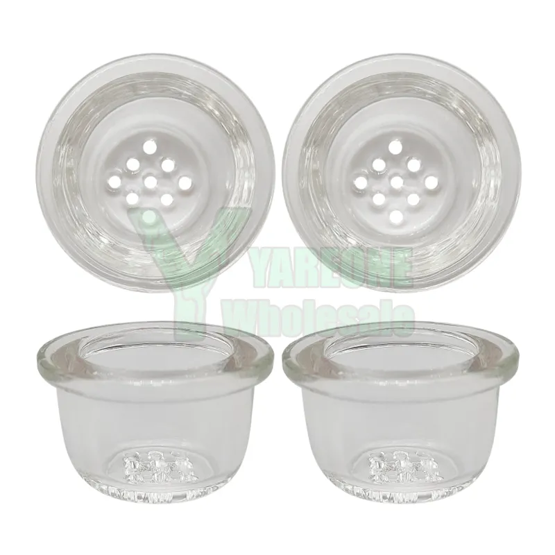 YAREONE 9 Hole Glass Bowls For Smoking Borosilicate... From Yareone, $0.73 