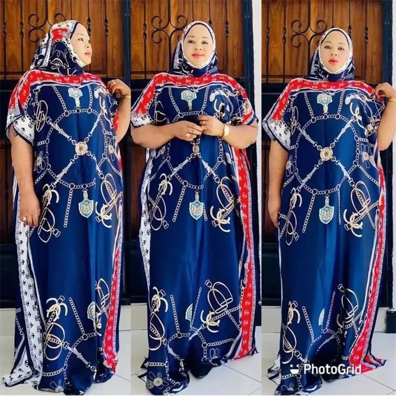 Style Muslim Abaya Oversize African Women Clothing Dubai Dashiki Free