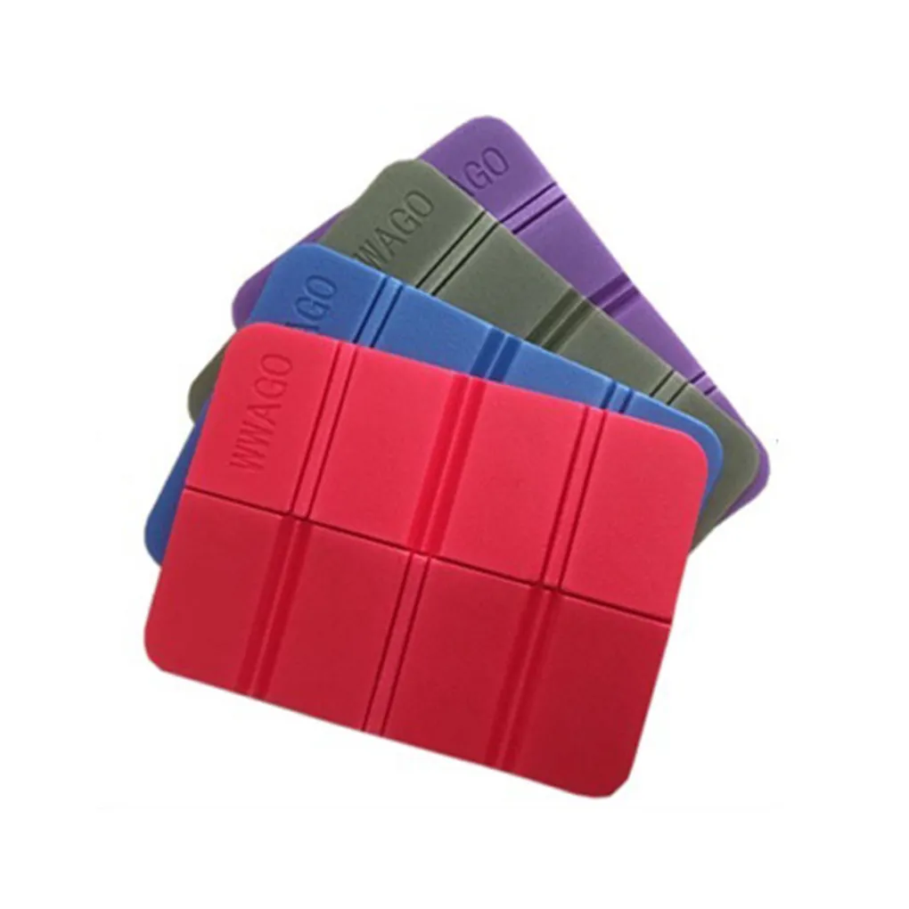 Foam XPE Opvouwbare opvouwbare zitkussen Draagbare Waterdichte Picknick Mat Pad De nieuwste geüpgraded versie 4 kleuren