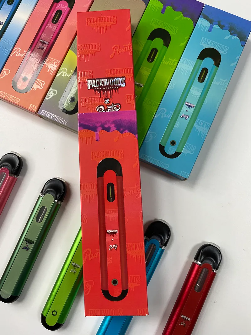 Packwoods X Runtz Disposable Vape Cartridge 2.0ML Pod E Cigarette