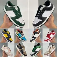 with Box S.B Dunker Men Low Casual Shoes Women Black White Canteen Pack Georgetown Photon Dust Syracuse Michigan Green Intage Navy Mens Sports Sneakers