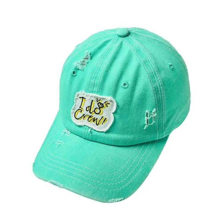 Home Embroidered Baseball Hat Beach Crazy Letters Outdoor Sports Sun Caps Trucker Cap Party Favor ZC356 