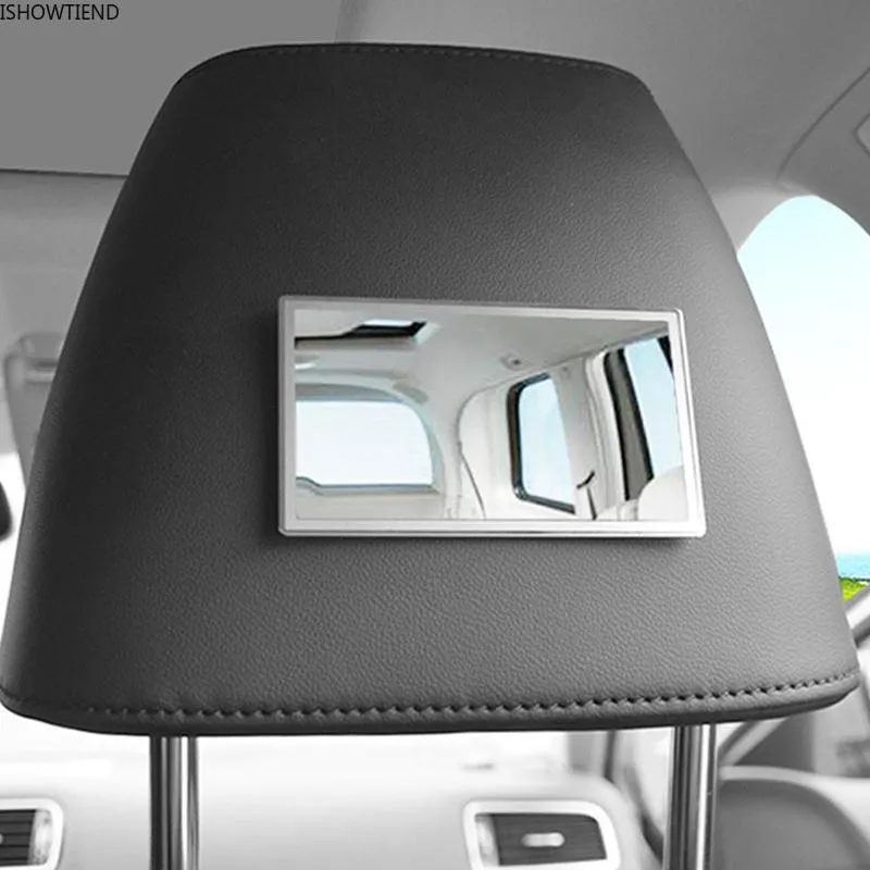 Other Interior Accessories Shatterproof Car Sun Visor Makeup Mirror Rearview Steel Decoratives Car-styling Adhesive MirrorOther