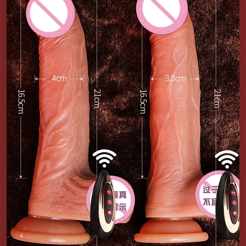 Massaggiatore giocattolo del sesso Alta qualità 2022 Bastone per masturbazione femminile Pene da donna Silicone Falso vibratore con vibratore Giocattoli per donna Giocattolo realistico