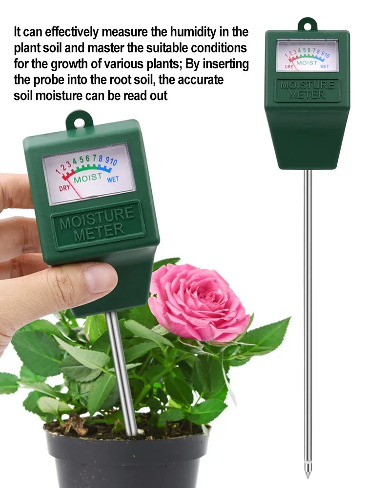 Prove a rega de rega do solo um medidor de umidade precisão do solo testador de ph hidrato sonda de medidores de analisador para plantas de jardim flor