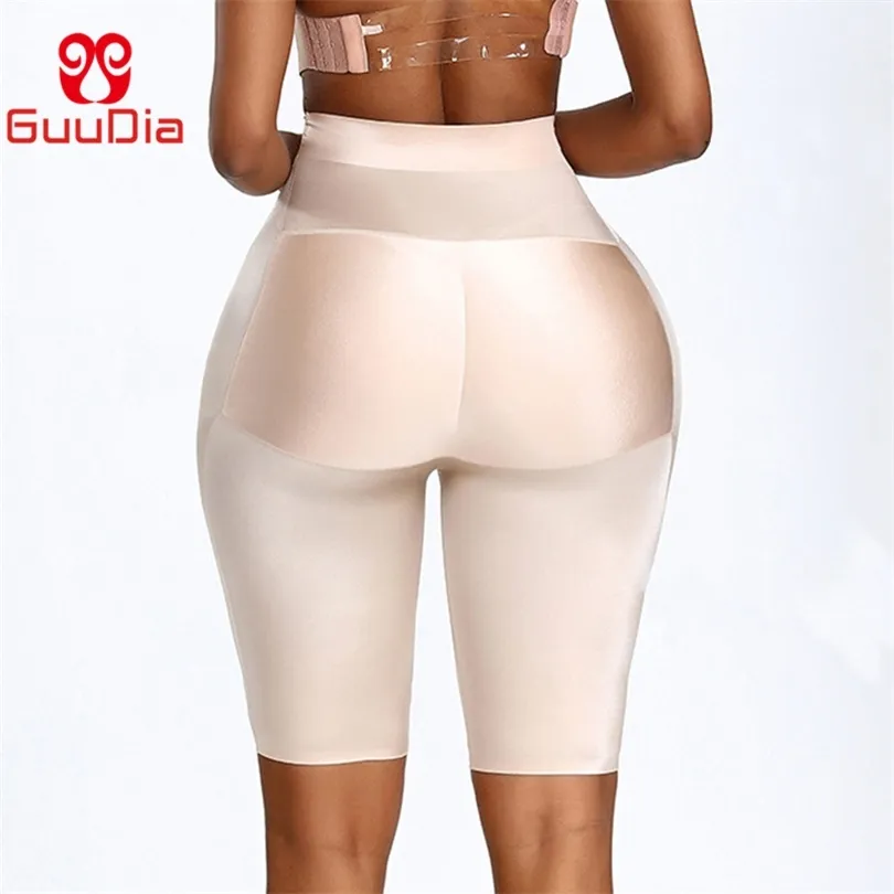 GUUDIA taille femmes bout à bout culotte de contrôle du ventre taille haute hanche rembourré culotte corps Shaper cuisse plus mince Shapewear culotte Brie 220513