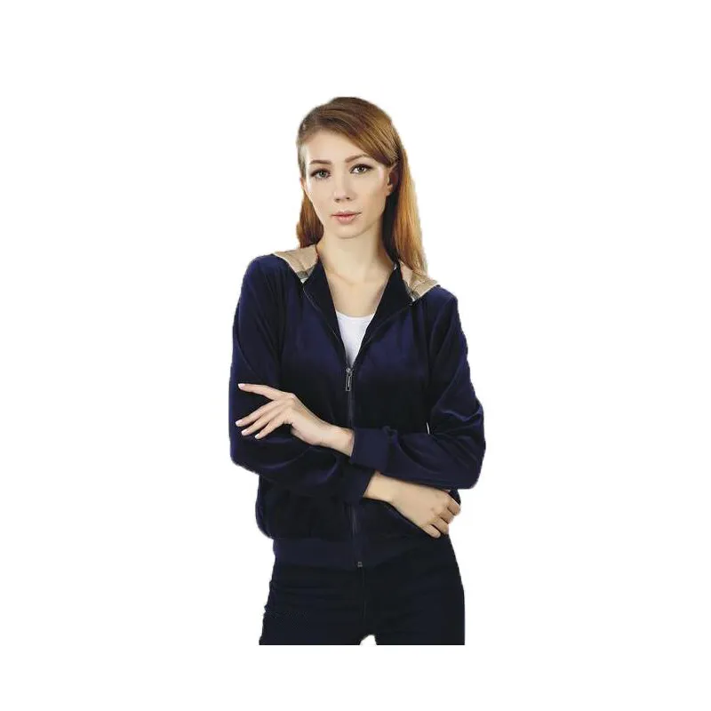 Jaqueta de suéter de moletom de moletom feminino da moda AAA com zíper capa Slim Cardigan Manga Longa 100% Algodão Fleece Mulheres Capuzes Jackets Marcas