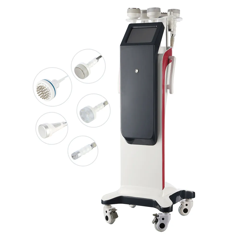 Radiofrekvens Ultrasonic Cavitation Machine Body Slimming RF Slim Face Vacuum Bio Cellulite Remover Ansiktsgryn RUNKE Removal Device