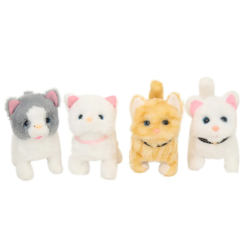 Animaux En Peluche Interactifs: Jouet De Chat En Peluche