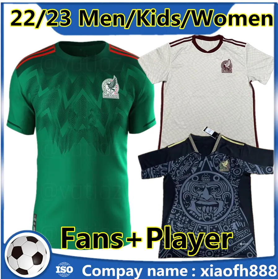 2022 2023 Mexico Soccer Jerseys Camisetas 22 23 Fans Player CHICHARITO
