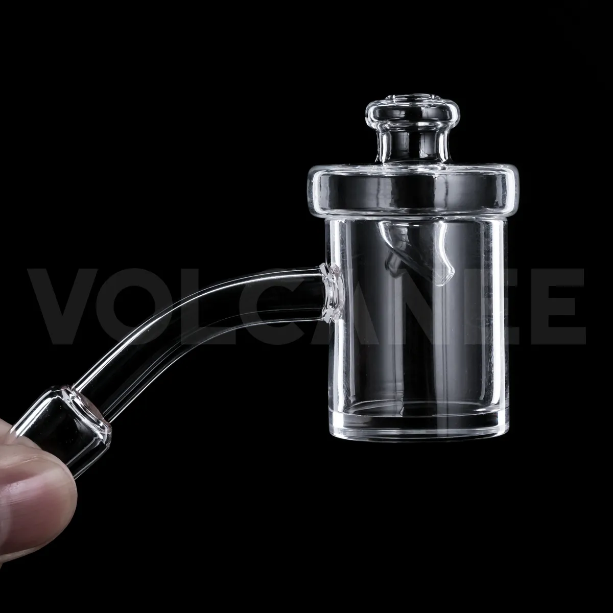 Hookahs Flat Top XL 30mm quartz banger glass carb cap 4mm thick bottom domeless nails bong dab rigs