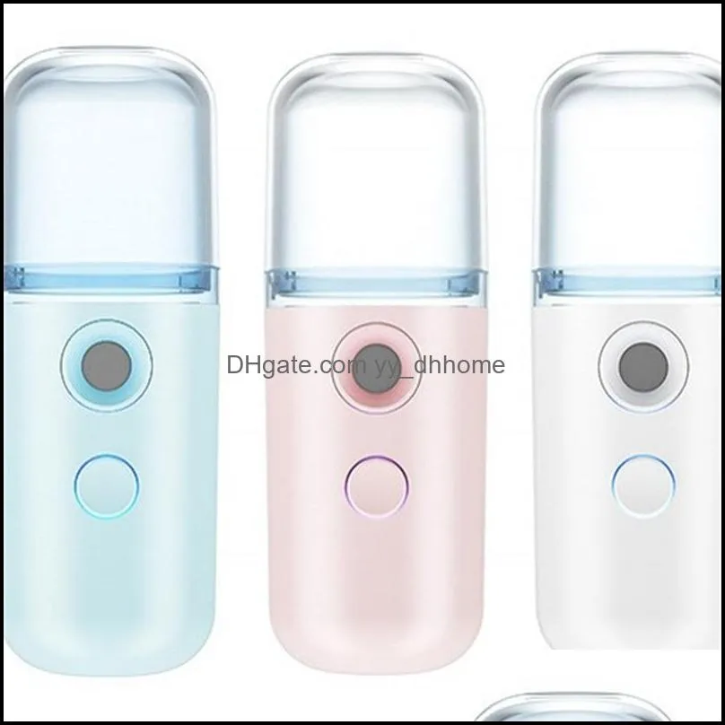 Rechargeable Humidifier Spray Nanometer Water Replenishing Instrument Sprayable Water Woman Novelty Man Mini Fashion Diffuser New 6 5sd