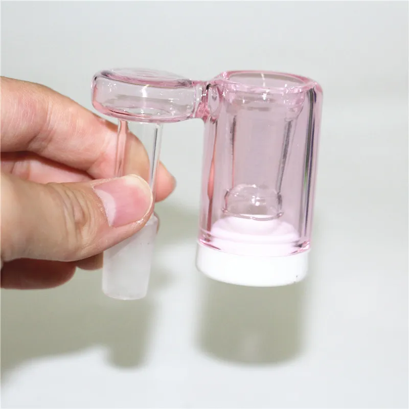 Adaptateur de cendrier de cendrier en verre de narguilé avec 14mm 18mm mâle épais Joint en verre barboteur nectar