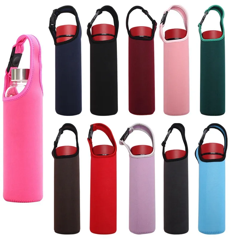 ChillMate Neoprene Bottle Cooler Portable Beer Glass Sleeve For 450ml Water Bottles And Totes
