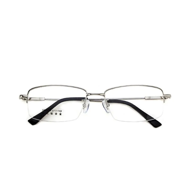 선글라스 패션 트렌드 레트로 하프 트림 프레임 안티 블루 가벼운 초경사 비즈니스 독서 안경 1.0 1.5 1.75 2.0 2.5 3 3.5 4sunglass