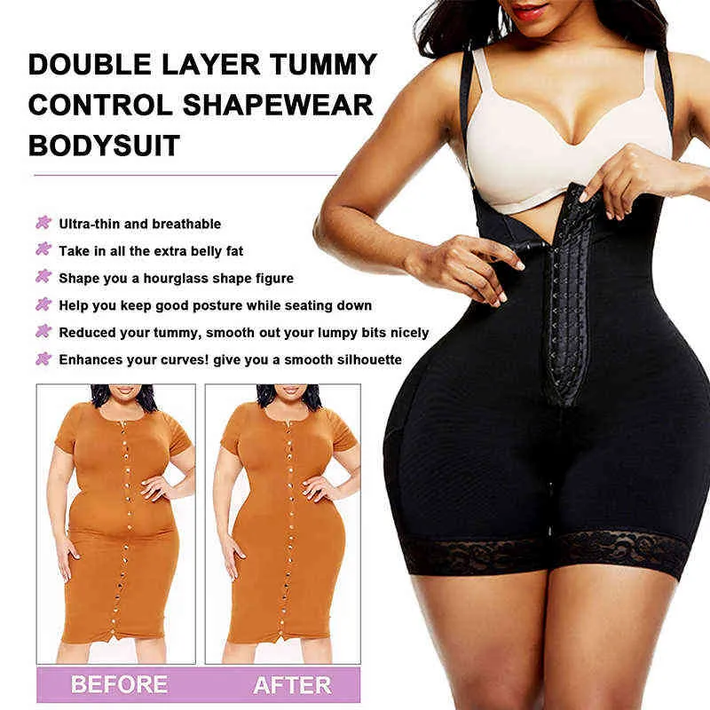 Colombian Full Body Big Shaper With Corset Waist Trainer, Tummy Control  Panties, Slimming Pants, And Zipper Shapewear For Women L220802 From  Sihuai10, $19.08