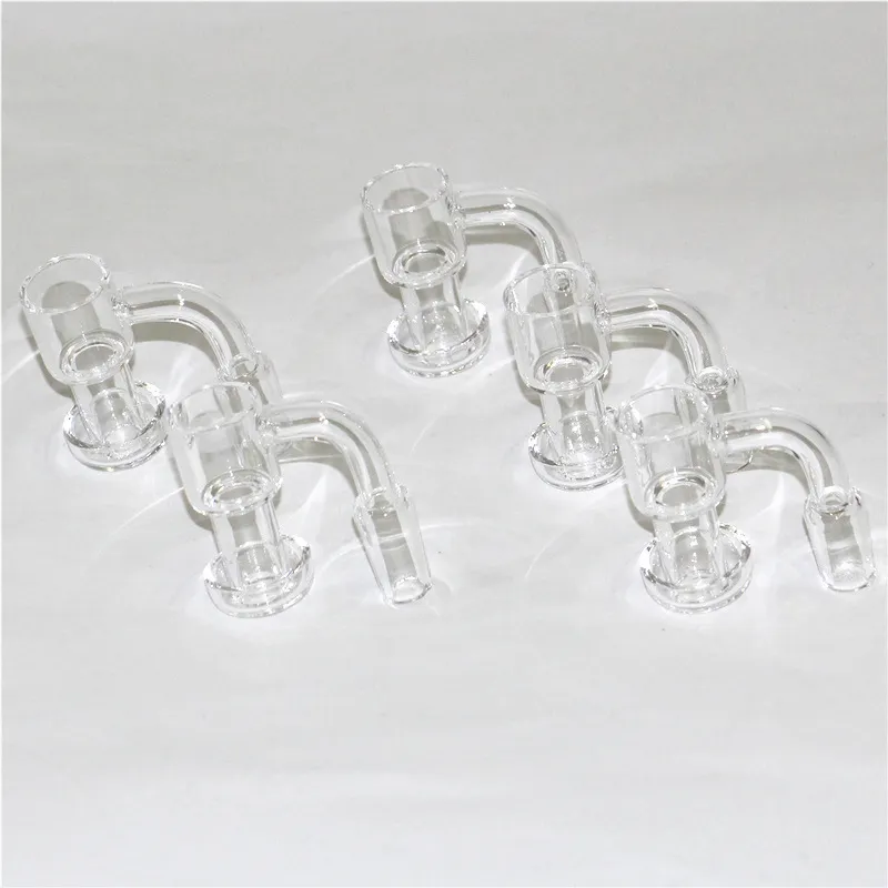 Banger per vuoto al quarzo Terp Nail Smoking Domeless Slurper Up Bangers per olio 10mm 14mm 18mm per narghilè Tubi per l'acqua Bong in vetro