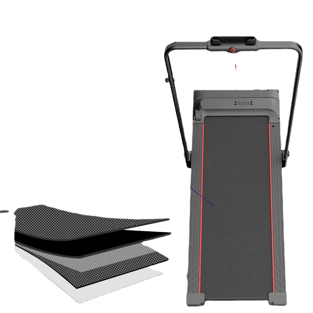 ACGAM T02P 2 in 1 Folding Treadmill Under Desk Electric Treadmill Indoor Exercise Equipment LED Display Walking Machine