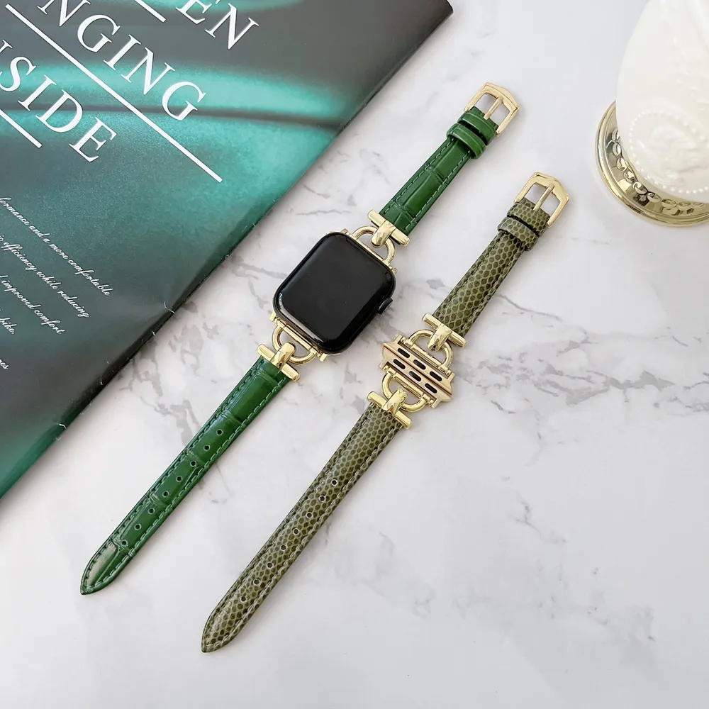 Apple watch band gold buckle on sale