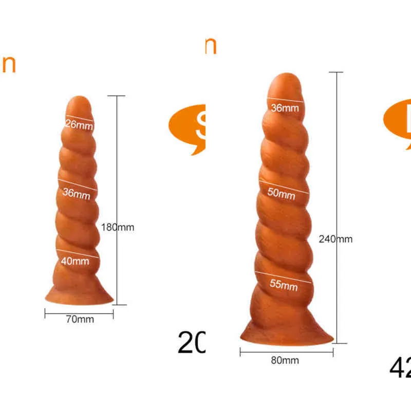 Nxy Sex Anal Toysプラグ大きなお尻エキスパンダー膣刺激装置ビッグディドロビーズ前立腺マッサージ剤おもちゃ