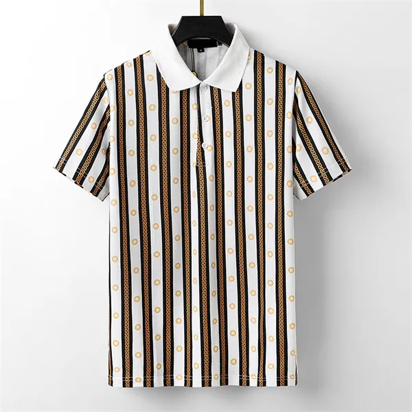 Męskie koszulki Polo Projektant Man Fashion Horse T Sharts Casual Men Golf Summer Polos Shirt Hafdery High Street Trend Top Tee Asian #32