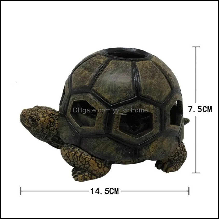 Cross-border foreign trade personality turtle snail animal ashtray home furnishings men`s birthday father`s day gifts