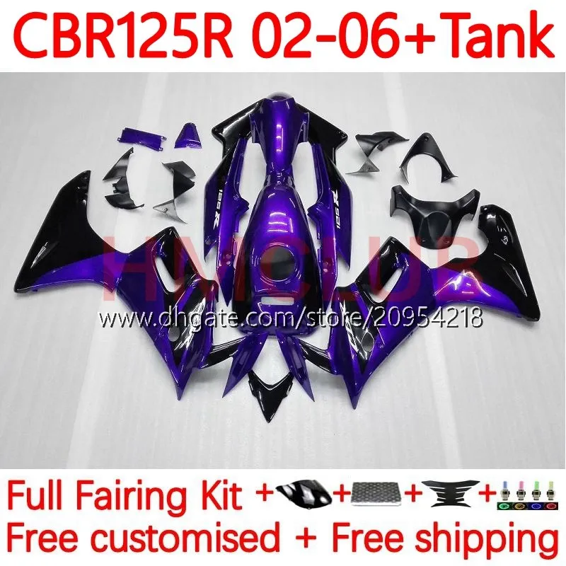 Karosserie + Tankdeckel für HONDA CBR-125R 125CC CBR125RR CBR 125 R CC 02–06 Karosserie 123Nr