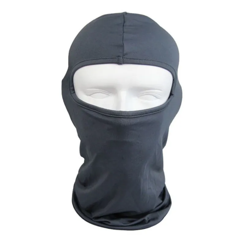 ROCKBROS Full Face Mask Ski Mask Winter Cap Balaclava Outdoor Beanie Hat Black E