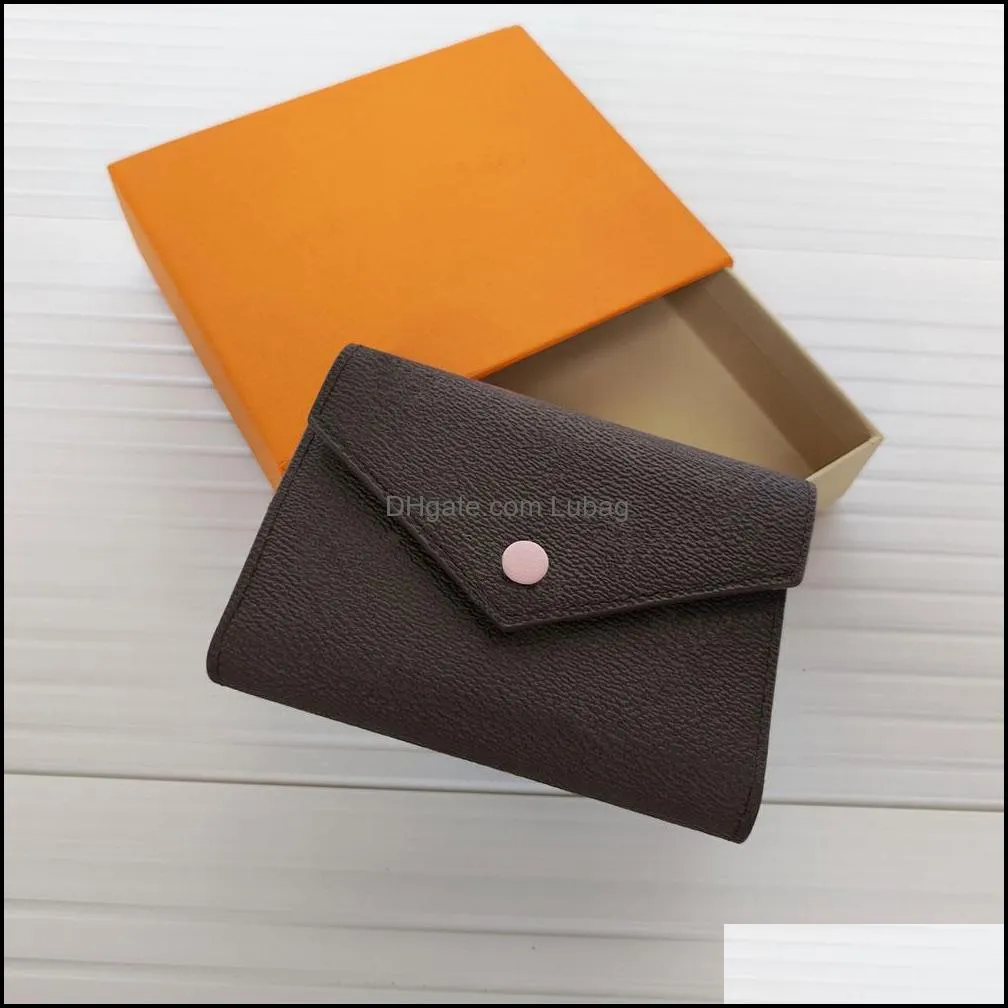 high quality small change holders women wallets plaid style fashion designer mens purses holder letter leather coin womens purse luxury unisex wallet 41938 with