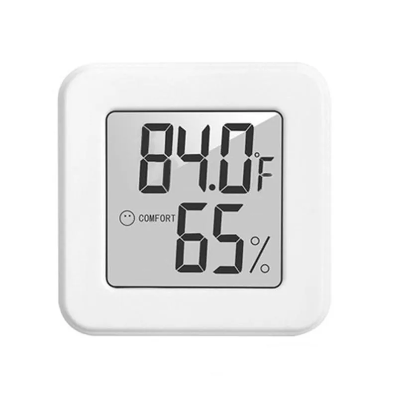 Smart Home Control LCD Température numérique Humidité Mètre Thermomètre électronique Hygromètre Station météorologique avec réveil