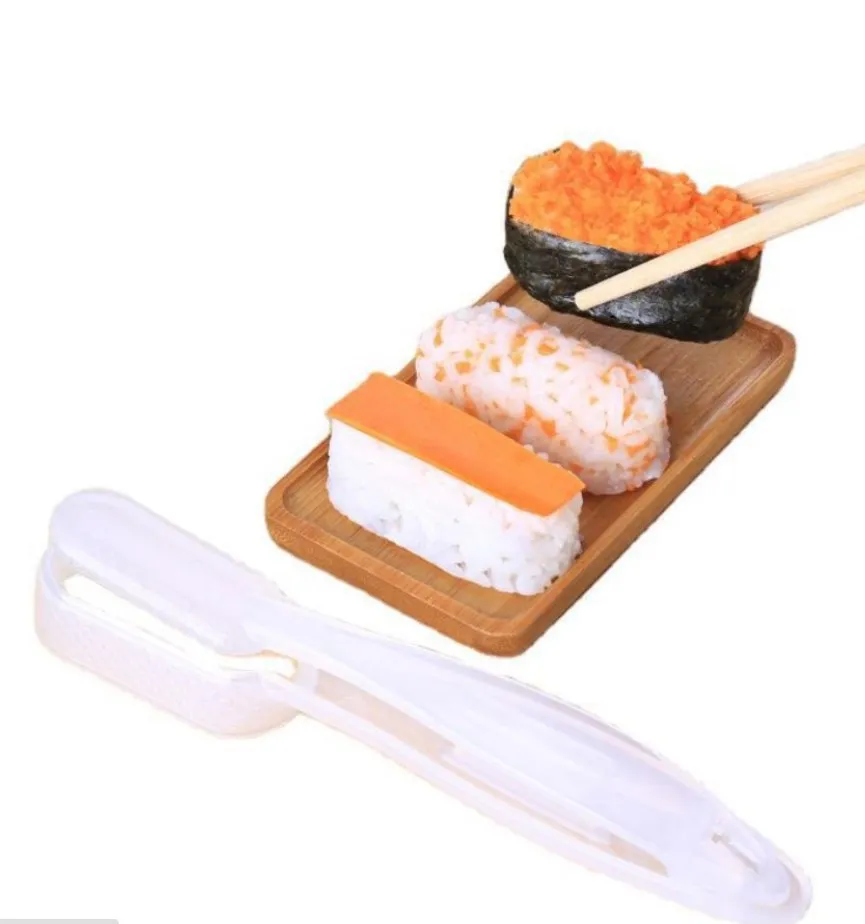 Moule Onigiri Moule À Sushi Bricolage, Outils De Fabrication De Sushi,  Moules De Presses À Bento De Boule De Riz, Fabricant De Sushi Faire 8 Fois  Une Boule De Riz,Rose : 