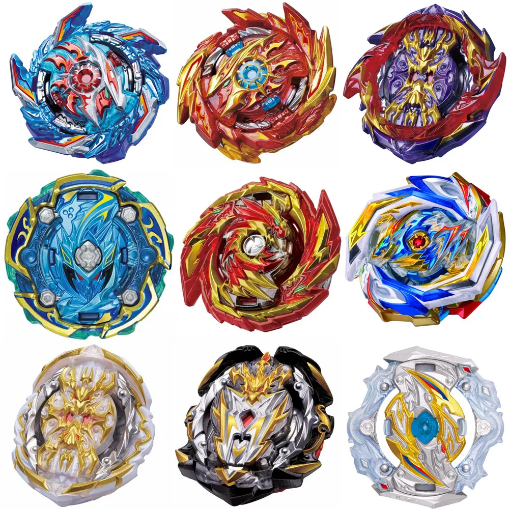 الغزل الأعلى B-X Toupie Burst Beyblade B-187 صابر Savior Valkyrie SH-7 Blue Lr Launcher Dynamite Battle Drop