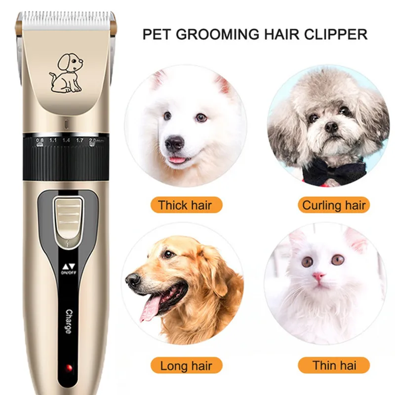 Rechargeable Pet Wmark Hair Clipper And Shaver Set For Dogs And Cats  Professional Low Noise Grooming Kit With Cutting Machine From Dou08, $15.49