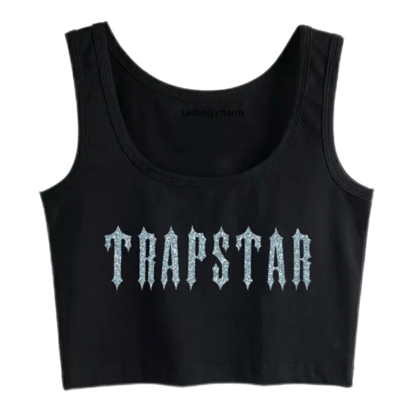 Encanto duradero Deporte Trapstar Diseño Moda Inscripciones Crop Top 220707