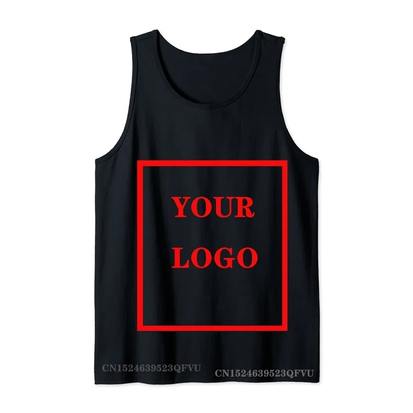 Tank Tops Men Print Vest Sleeveless Diy Custom Your Design Image Fast 220614