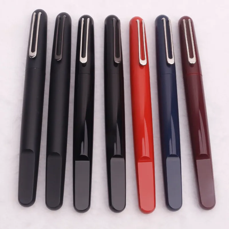 Luxo M série preta tinta penas de gel com fechamento magnético negócio do escritório fornecedor escrevendo canetas rollerball para presente de aniversário