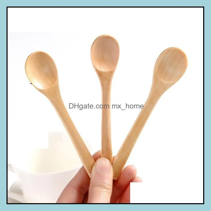 household small wooden spoon new fashion creativity 3 styles high-quality soup spoon durable coffee spoon ysy432-l